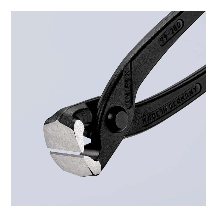 KNIPEX 99 00 280 Monierzange (Rabitz- oder Flechterzange) schwarz atramentiert 280 mm