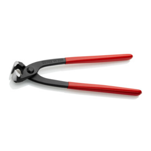 KNIPEX 99 01 250 EAN Monierzange (Rabitz- oder Flechterzange) mit Kunststoff überzogen schwarz atramentiert 250 mm