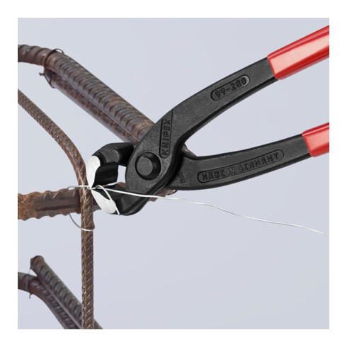 Knipex Monierzange mit Kunststoff überzogen