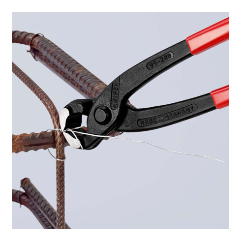 Knipex Monierzange mit Kunststoff überzogen