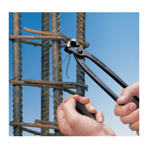 Knipex Monierzange (Rabitz- oder Flechterzange) vernickelt