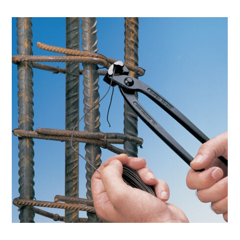 Knipex Monierzange (Rabitz- oder Flechterzange) vernickelt