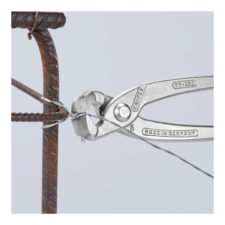 KNIPEX 99 04 280 EAN Monierzange (Rabitz- oder Flechterzange) glanzverzinkt 280 mm