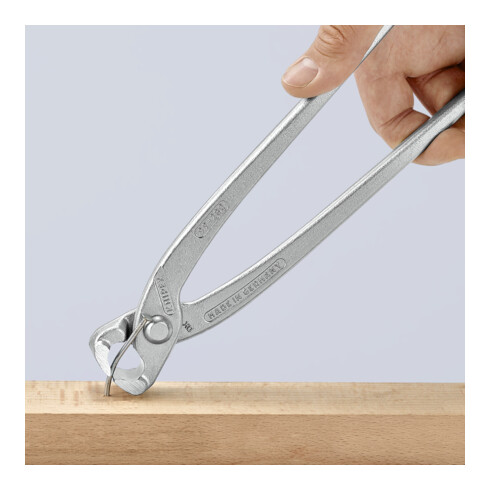 KNIPEX 99 04 280 EAN Monierzange (Rabitz- oder Flechterzange) glanzverzinkt 280 mm