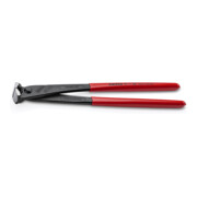 KNIPEX 99 11 300 Kraft-Monierzange hochübersetzt mit Kunststoff überzogen schwarz atramentiert 300 mm
