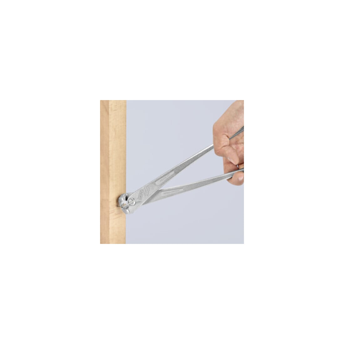 KNIPEX 99 14 300 EAN Kraft-Monierzange hochübersetzt glanzverzinkt 300 mm