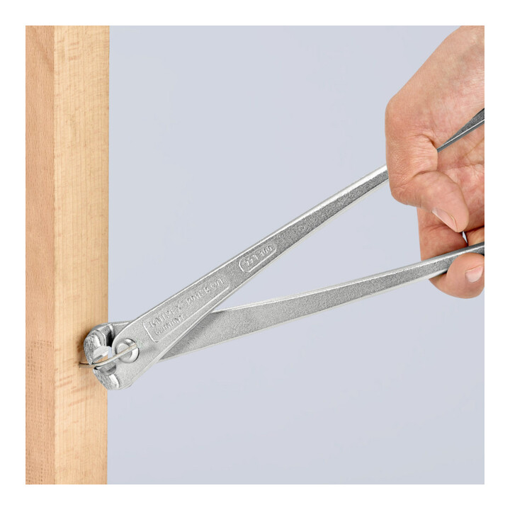 KNIPEX 99 14 300 EAN Kraft-Monierzange hochübersetzt glanzverzinkt 300 mm