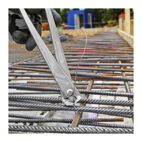 KNIPEX 99 14 300 EAN Kraft-Monierzange hochübersetzt glanzverzinkt 300 mm
