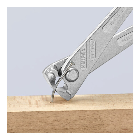 KNIPEX 99 14 300 Kraft-Monierzange hochübersetzt glanzverzinkt 300 mm