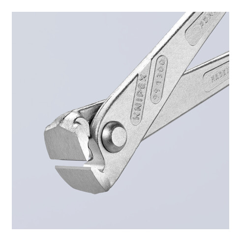 KNIPEX 99 14 300 Kraft-Monierzange hochübersetzt glanzverzinkt 300 mm