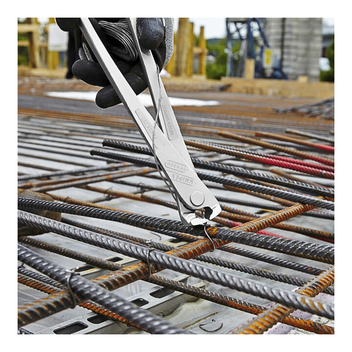 KNIPEX 99 14 300 Vermogen rateltang hoge overbrenging blank verzinkt 300 mm
