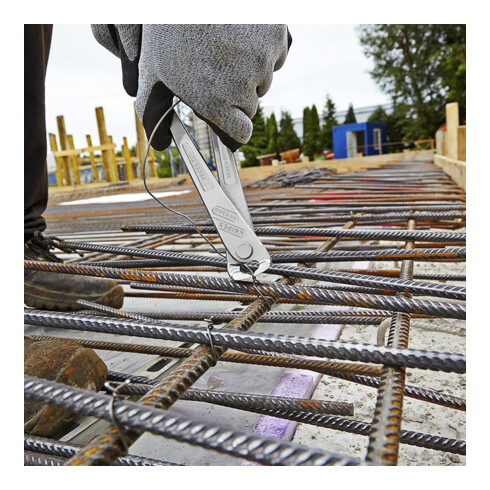 KNIPEX 99 14 300 Vermogen rateltang hoge overbrenging blank verzinkt 300 mm