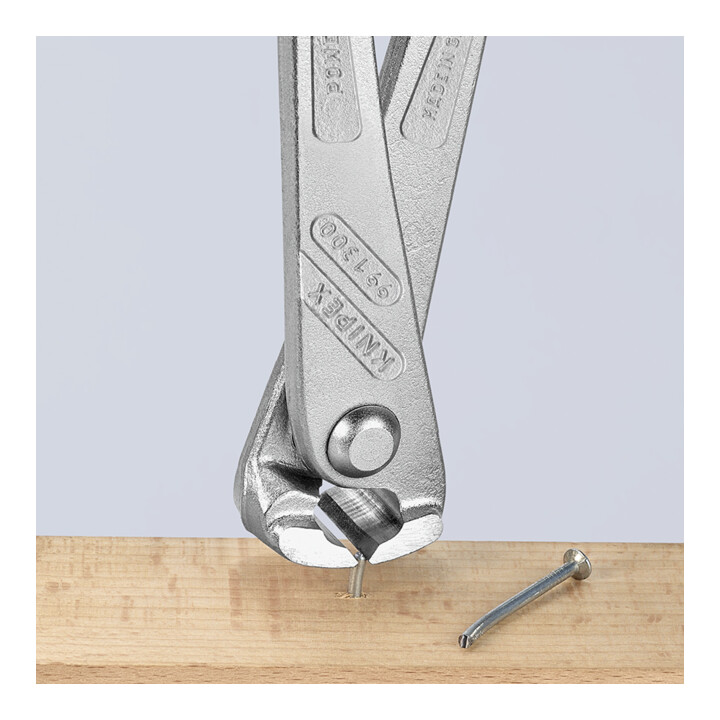 KNIPEX 99 14 300 Vermogen rateltang hoge overbrenging blank verzinkt 300 mm