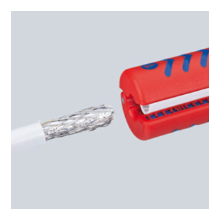 Knipex Abisolierwerkzeug für Koax-Kabel 100 mm