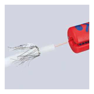 Knipex Abisolierwerkzeug für Koax-Kabel 100 mm