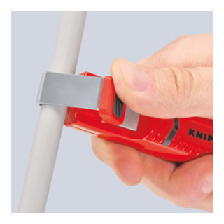 Knipex Abmantelungswerkzeug schlagfestes Kunststoffgehäuse 130 mm