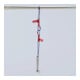 KNIPEX Adapteurs de sangle 00 50 13 T BK avec mousqueton fixe pour protection antichute d’outils 186 mm