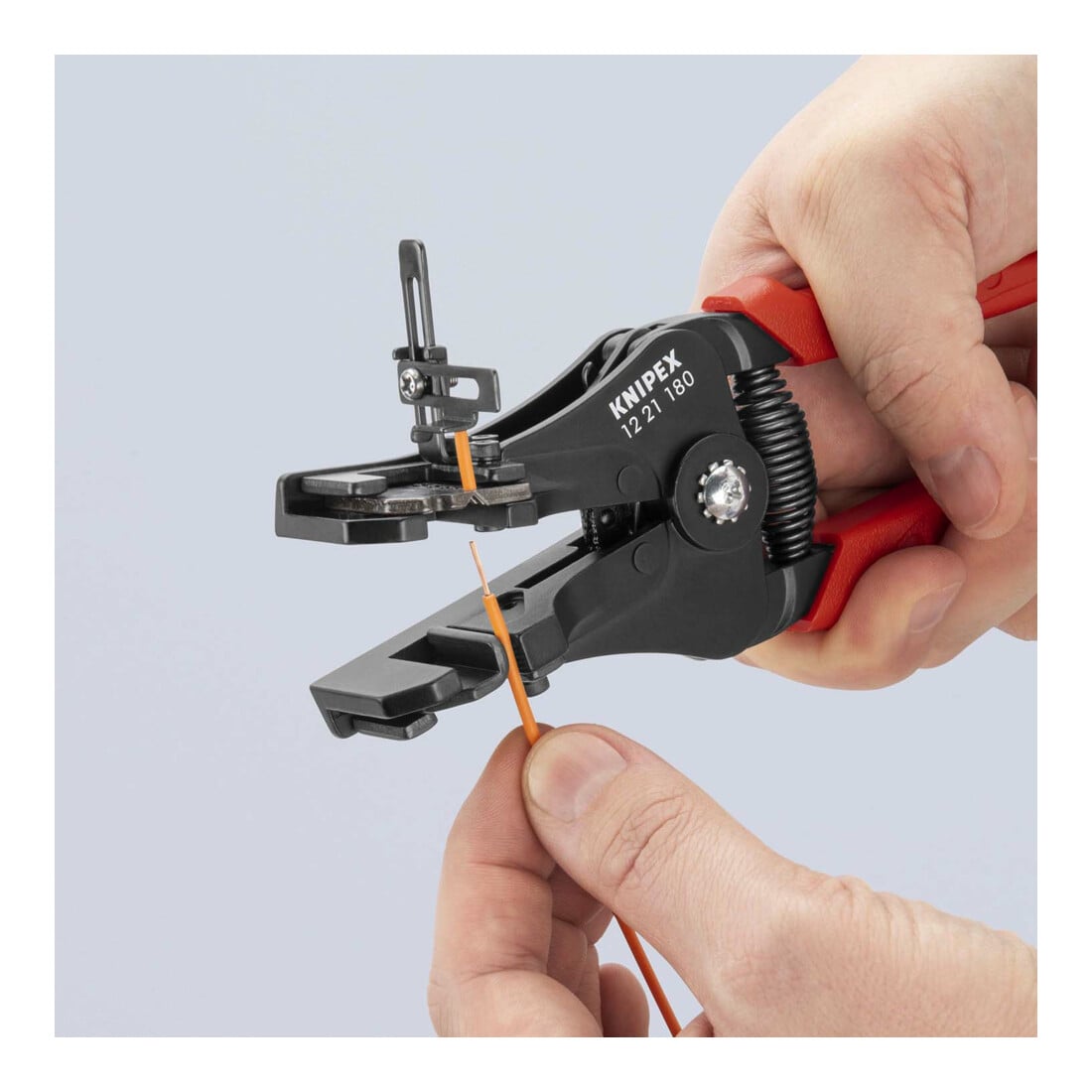 KNIPEX Afstriptang met Gevormde Messen 180mm Afstrijkwaarden 0.5-6mm²