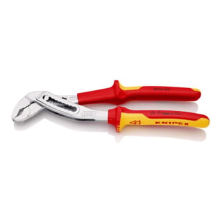 Pince pour pompe à eau Alligator® chromée isolée par immersion VDE KNIPEX