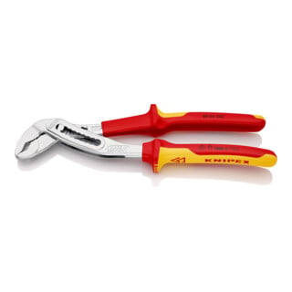 Pince pour pompe à eau Alligator® chromée isolée par immersion VDE KNIPEX