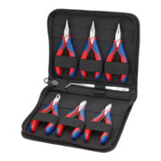 KNIPEX Astuccio con pinze per elettronica 00 20 16, 220mm