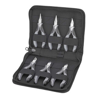 KNIPEX Astuccio con pinze per elettronica 00 20 17, 220mm