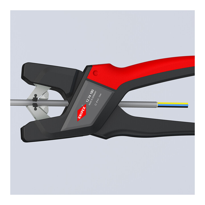 KNIPEX Automatische striptang 175 mm 12 74 180