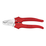 KNIPEX Cesoia per cavi 95 05 165, impugnature rivestite con plastica a estrusione, 165mm