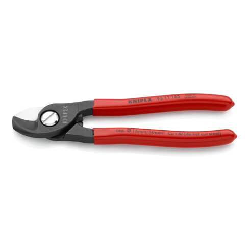 KNIPEX Cesoia per cavi 95 11 165 brunita, 165mm
