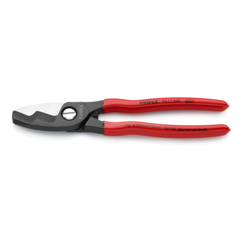 KNIPEX Cesoia per cavi con doppio tagliente