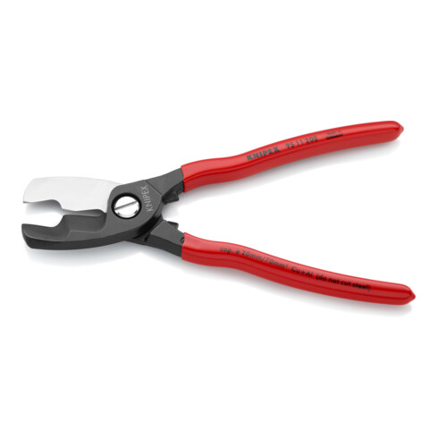 KNIPEX Cesoia per cavi con doppio tagliente