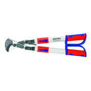 KNIPEX Cesoia per cavi 95 32 038 (principio a cricchetto) con manici telescopici, 570mm