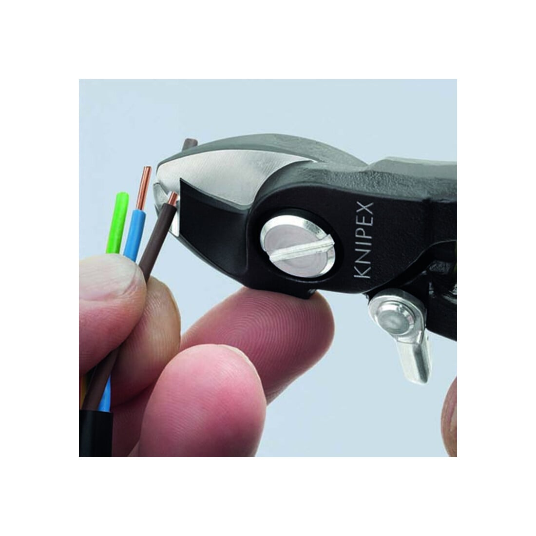 KNIPEX Cesoia per cavi 95 41 165 brunita, 165mm