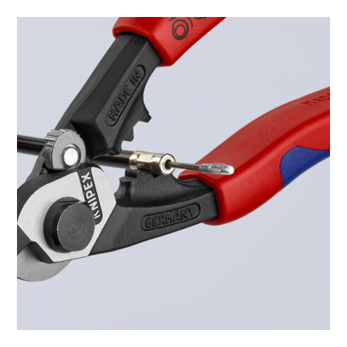 KNIPEX Cesoia per funi metalliche forgiate 95 62 190, 190mm