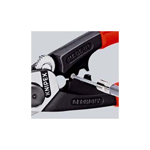 KNIPEX Cesoia per funi metalliche forgiate 95 62 190, 190mm