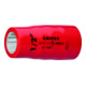 KNIPEX Chiave a bussola isolata a doppio esagono con attacco quadro interno 1/2" SW 11/16"-1