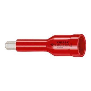 KNIPEX Chiave a bussola per viti esagonali con attacco quadro interno 3/8" 75mm
