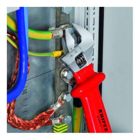 KNIPEX Chiave a forchetta 98 07 250 cromata, 260mm