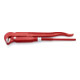KNIPEX Chiave per tubi 90° verniciata a polvere rossa-1