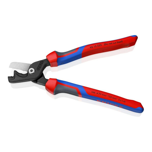 KNIPEX Cisailles à câbles avec poignées multi-composants 225 mm