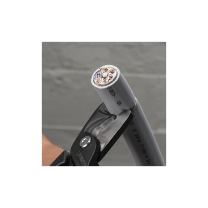 KNIPEX Cisailles à câbles avec poignées multi-composants 225 mm