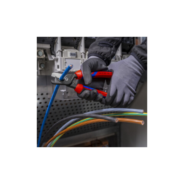 KNIPEX Cisailles à câbles avec poignées multi-composants 225 mm