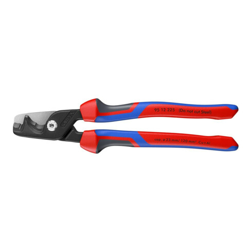KNIPEX Cisailles à câbles avec poignées multi-composants 225 mm