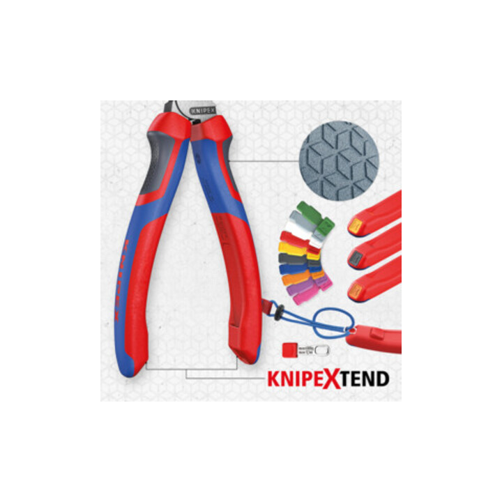 KNIPEX Cisailles à câbles avec poignées multi-composants 225 mm