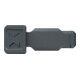 KNIPEX Clips ColorCode anthracite 00 61 10 CA (10 pièces) 21 mm