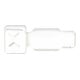 KNIPEX Clips ColorCode blancs 00 61 10 CW (10 pièces) 21 mm