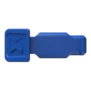 KNIPEX Clips ColorCode bleus 00 61 10 CB (10 pièces) 21 mm