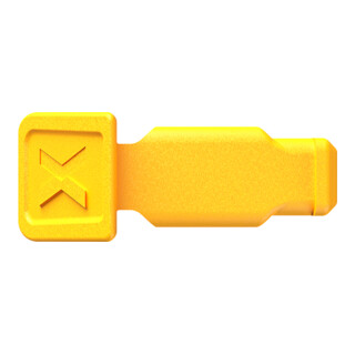 KNIPEX Clips ColorCode CY jaune 00 61 10, 10 pièces, 21 mm