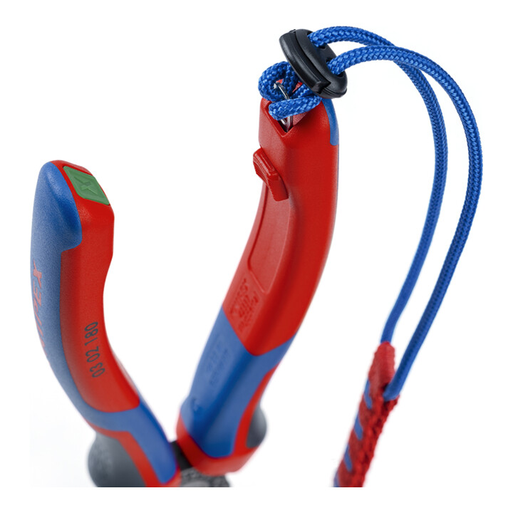 KNIPEX Clips d’outil avec attache TR 00 62 10, rouge (10 pièces) 30 mm