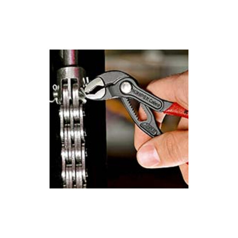 KNIPEX Pince à pompe à eau Hightech gris atramentisée